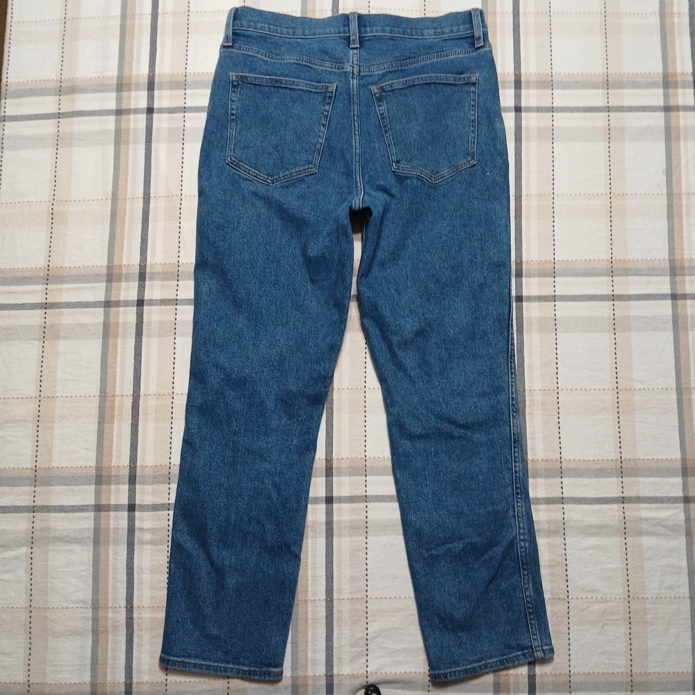 J.CREW‎ Classic Vintage Women's 29 High Rise Stretch Straight Leg Medium Wash - Picture 5 of 10